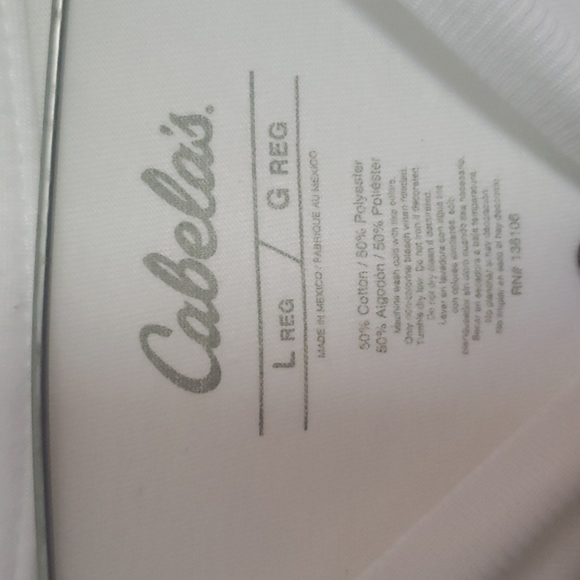 NWT Cabela's tshirt - Picture 4 of 5